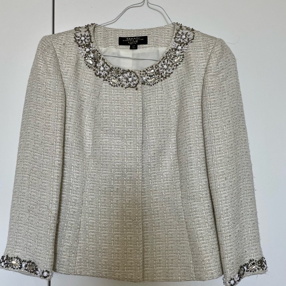 Elie Tahari Luxe Jacket Size OP - Picture 4 of 8
